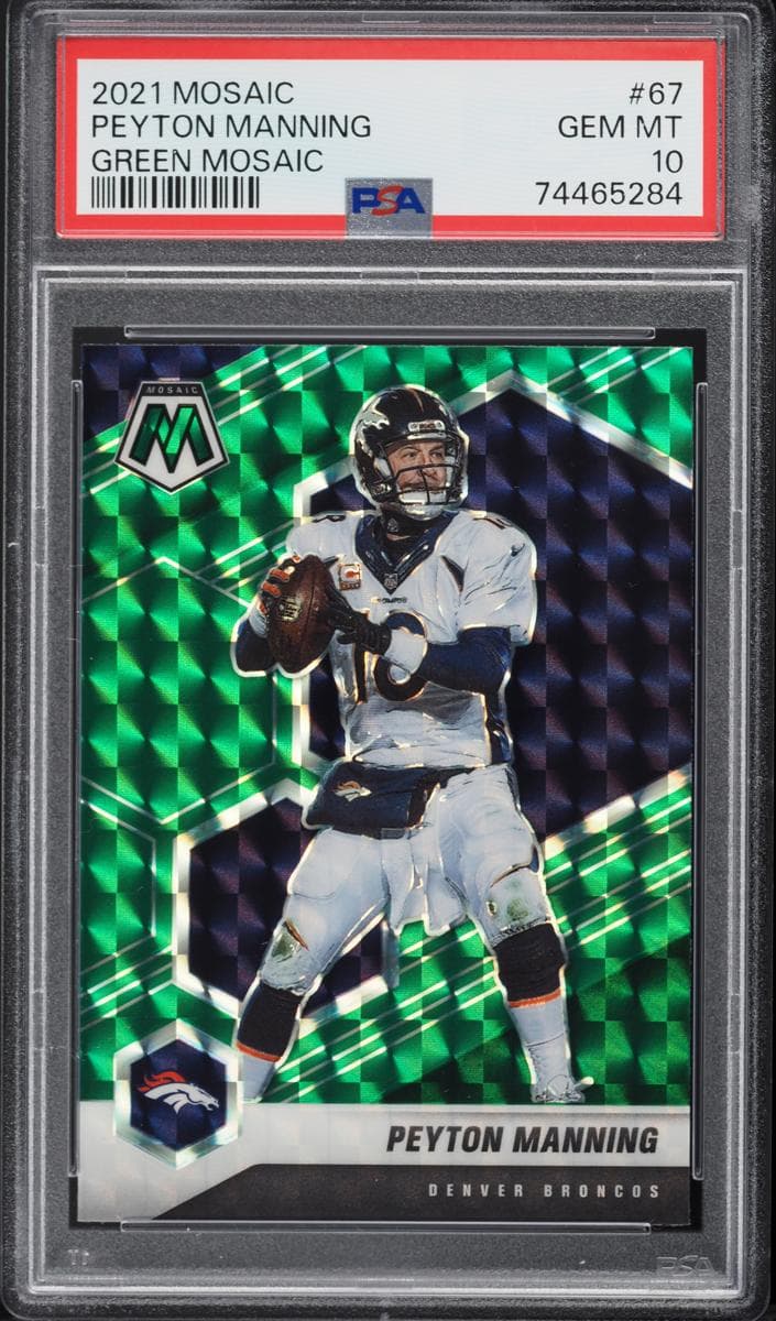 Peyton Manning 2021 panini Panini Mosaic