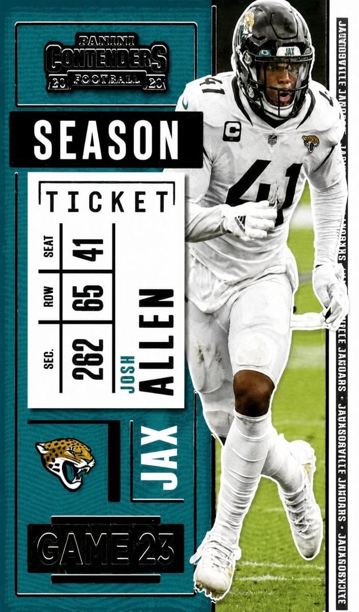 Josh Allen 2020 panini Panini Contenders
