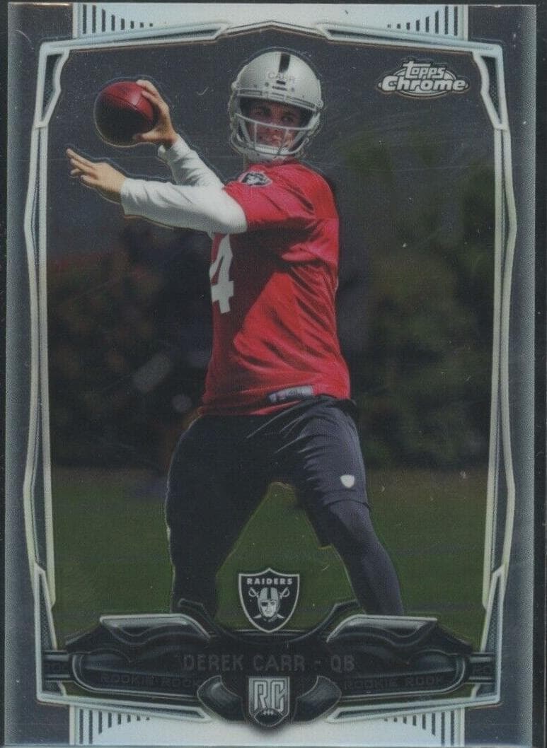 Derek Carr 2014 topps