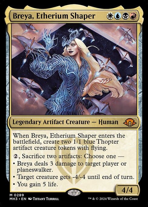 Breya, Etherium Shaper 2024 Magic: The Gathering Modern Horizons 3 Borderless
