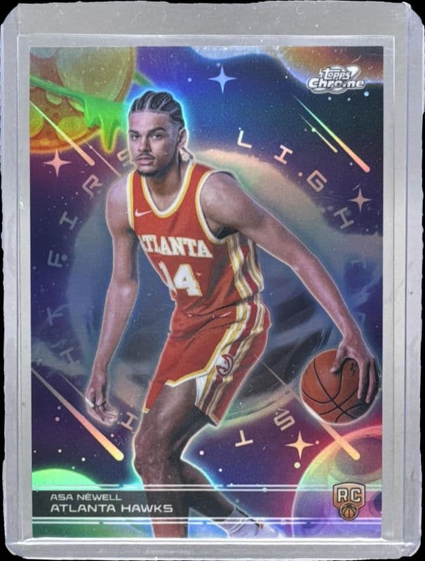 Asa Newell 2025 topps Topps Cosmic Chrome
