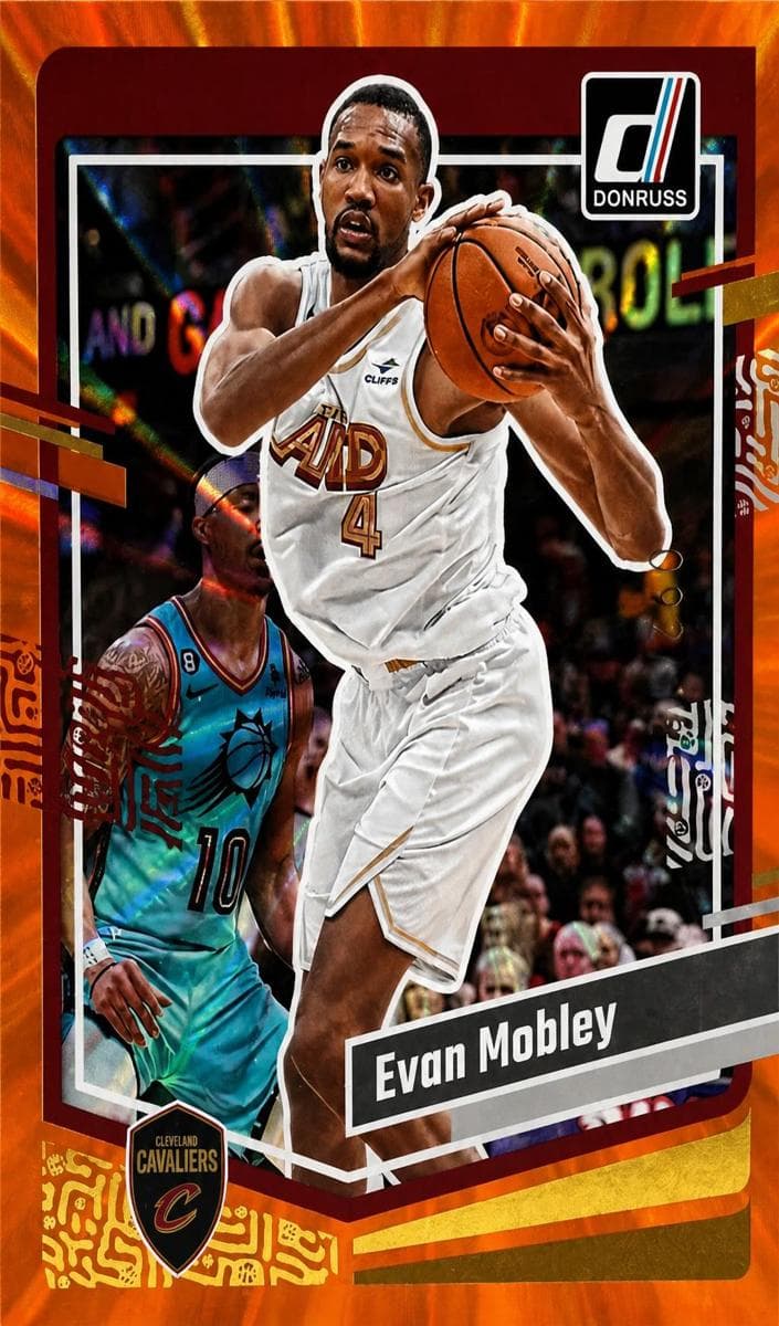 Evan Mobley 2023 panini Donruss