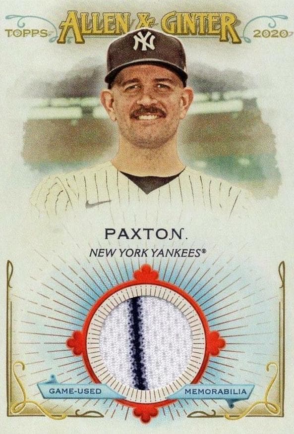 James Paxton 2020 topps