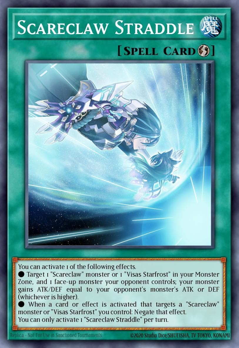 Scareclaw Straddle 2022 Yu-Gi-Oh! Power Of The Elements
