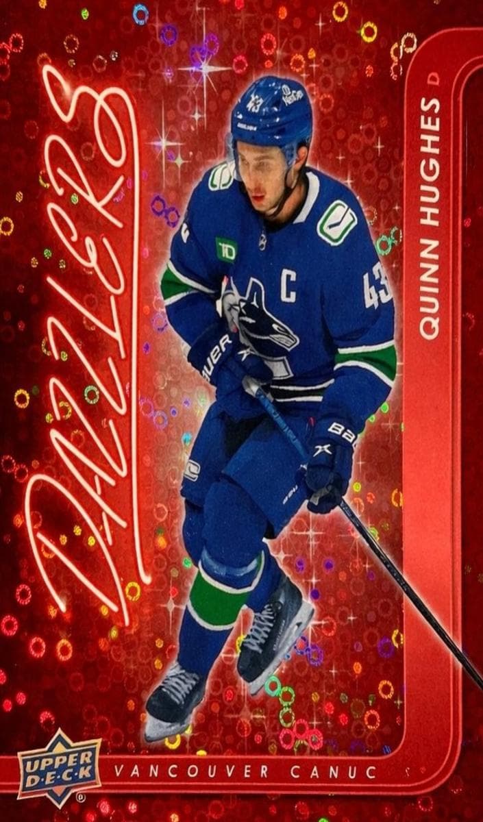 Quinn Hughes 2024 upper-deck Upper Deck