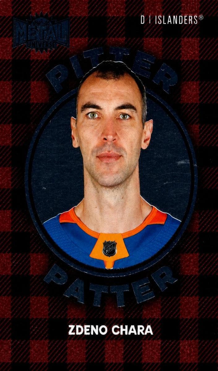 Zdeno Chara 2021 fleer SkyBox Metal Universe