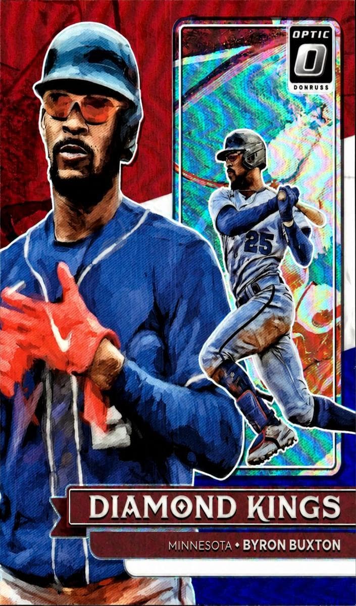 Byron Buxton 2021 panini Donruss Optic