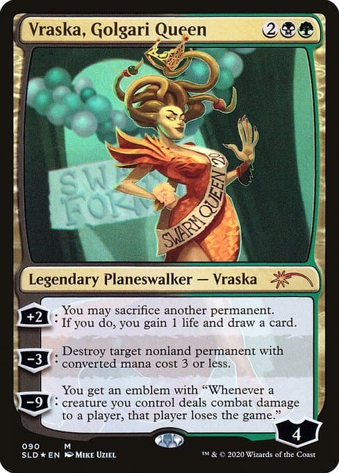 Vraska, Golgari Queen 2019 Magic: The Gathering Secret Lair Drop