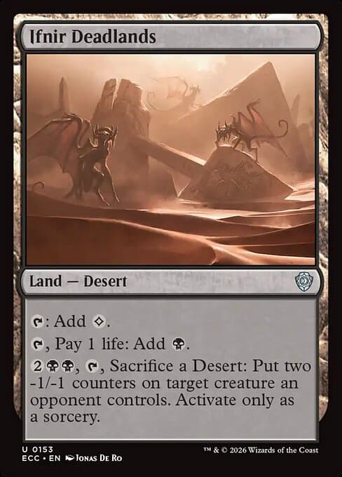 Ifnir Deadlands 2026 Magic: The Gathering Lorwyn Eclipsed Commander