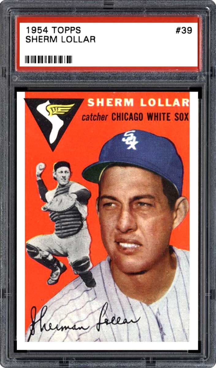 Sherm Lollar 1954 topps Topps Canadian