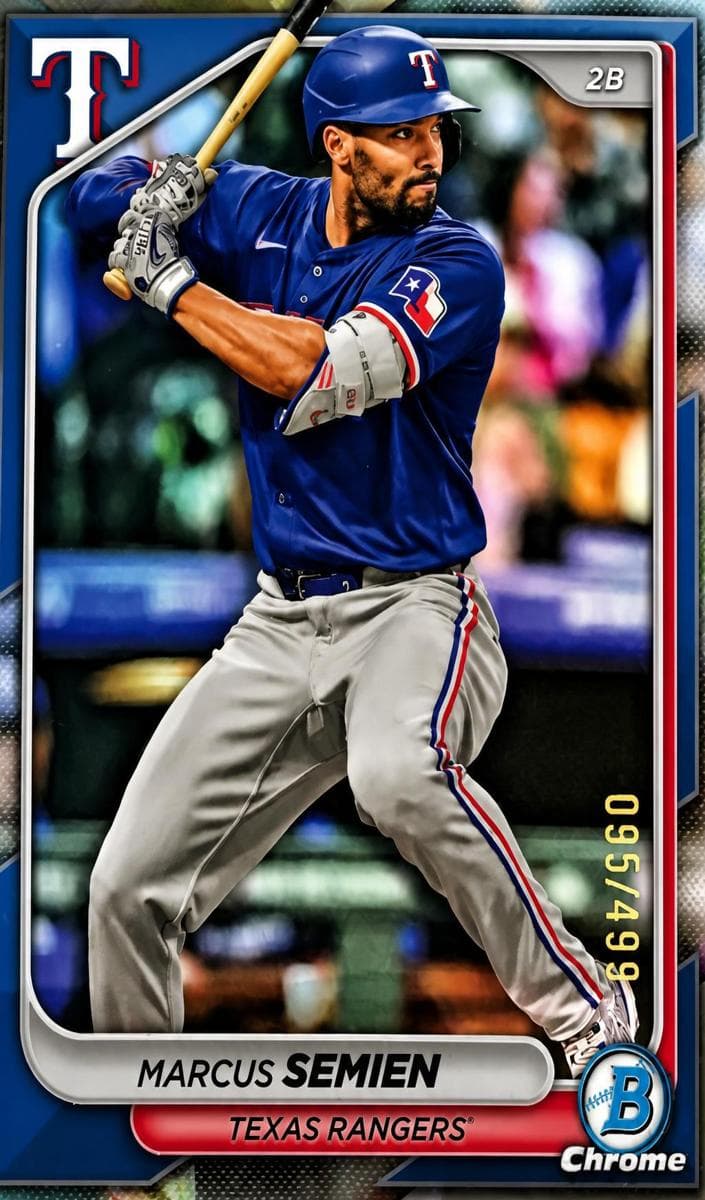 Marcus Semien 2024 bowman Bowman Chrome