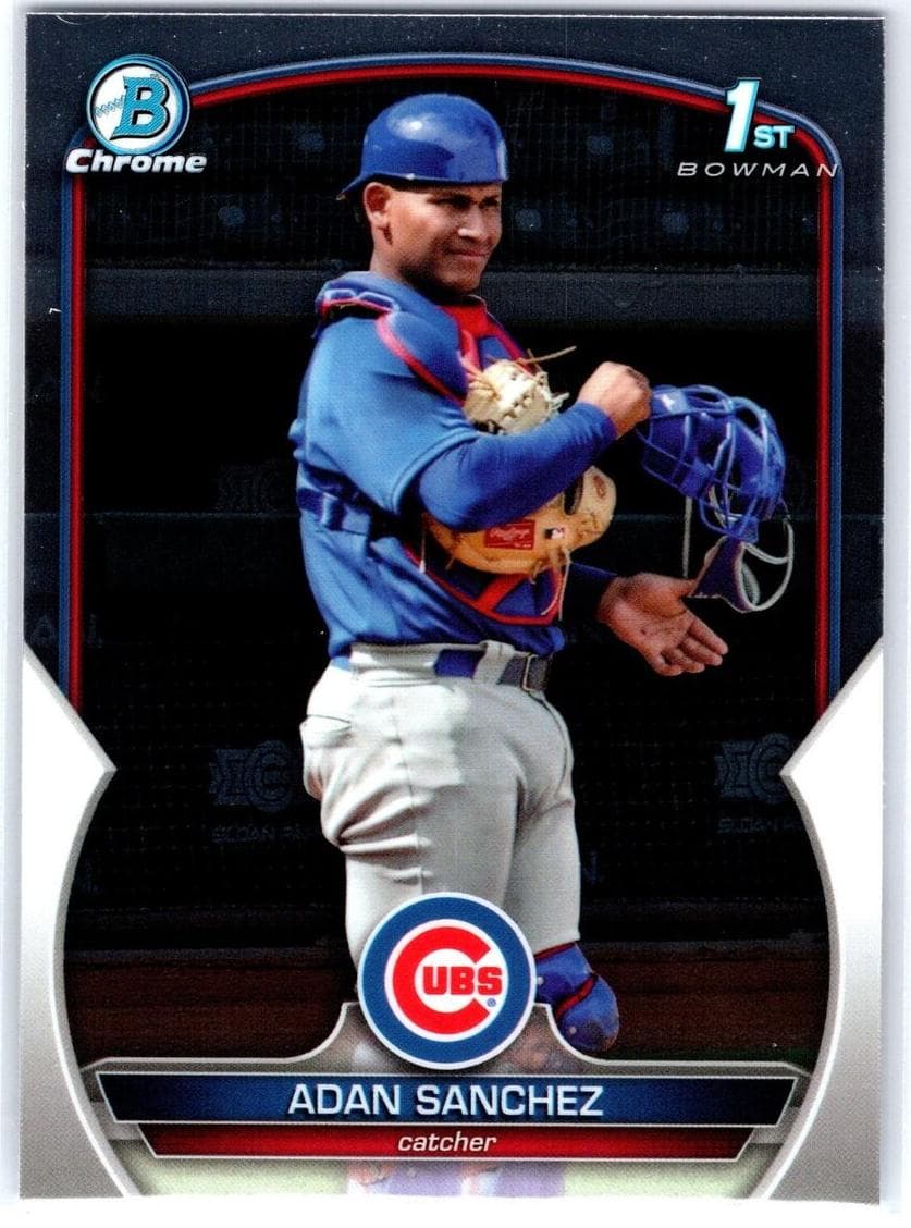 Adan Sanchez trading card