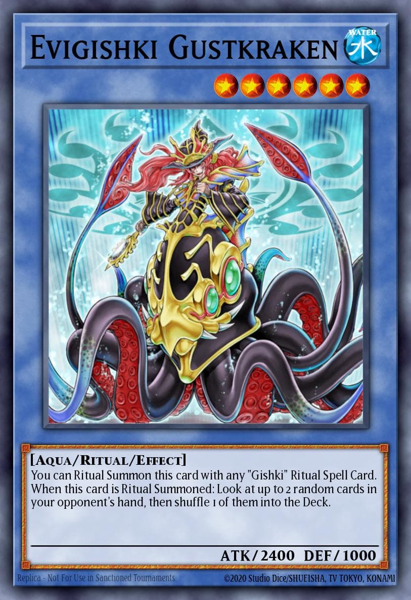Evigishki Gustkraken 2012 Yu-Gi-Oh! Duel Terminal 6