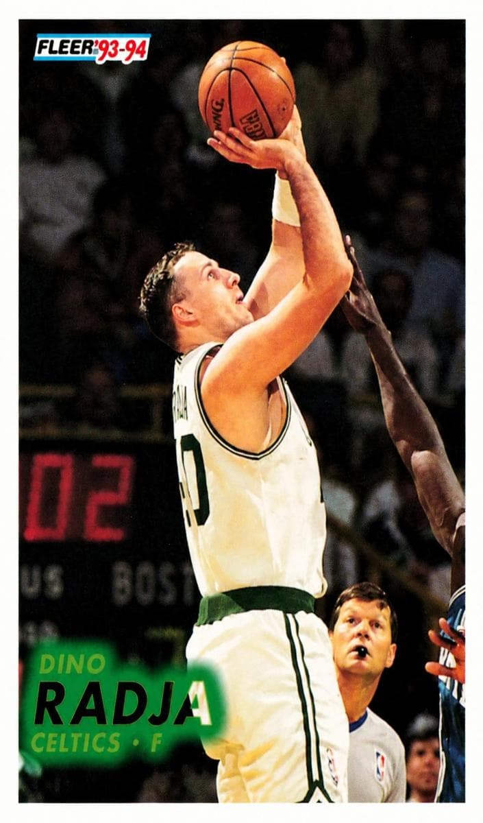 Dino Radja 1993 fleer Fleer