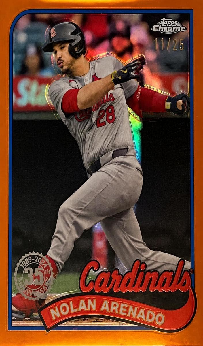 Nolan Arenado 2024 topps Topps Chrome Update