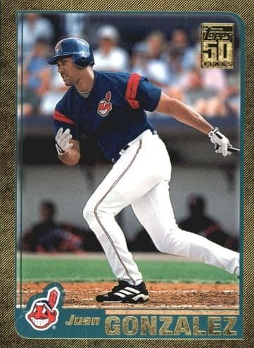 Juan Gonzalez 2001 topps Topps Traded & Rookies