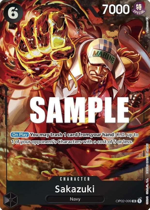 Sakazuki #OP02-099