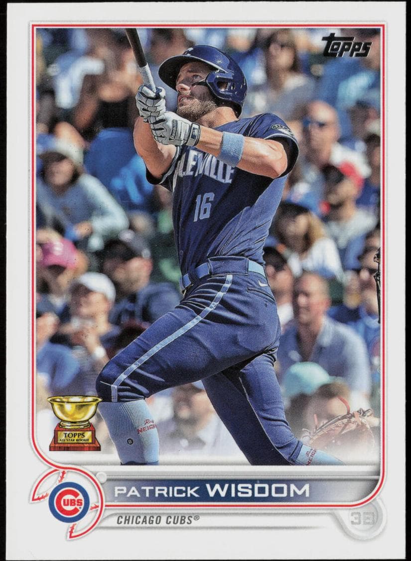 Patrick Wisdom trading card