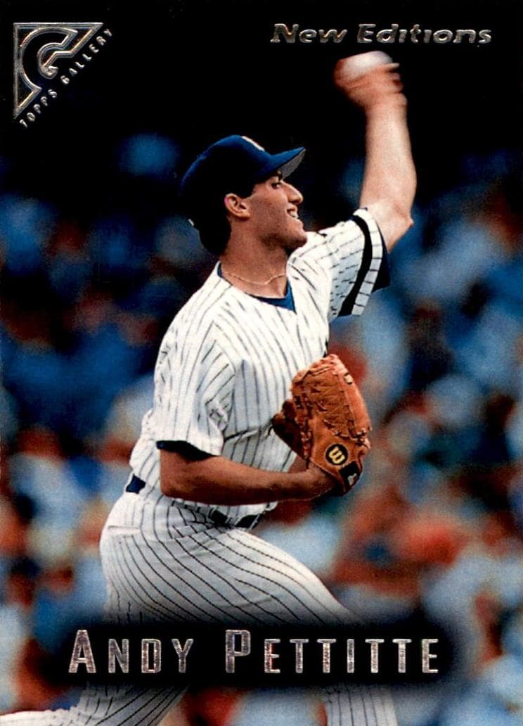 Andy Pettitte 1996 topps Topps Gallery