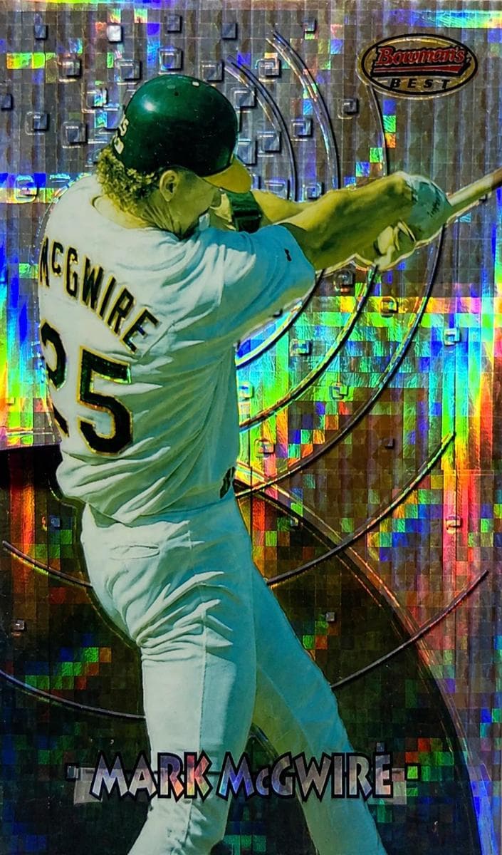 Mark McGwire 1997 bowman Bowman's Best