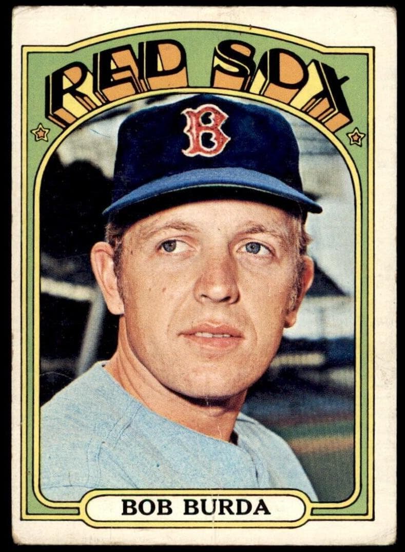 Bob Burda 1972 topps Topps