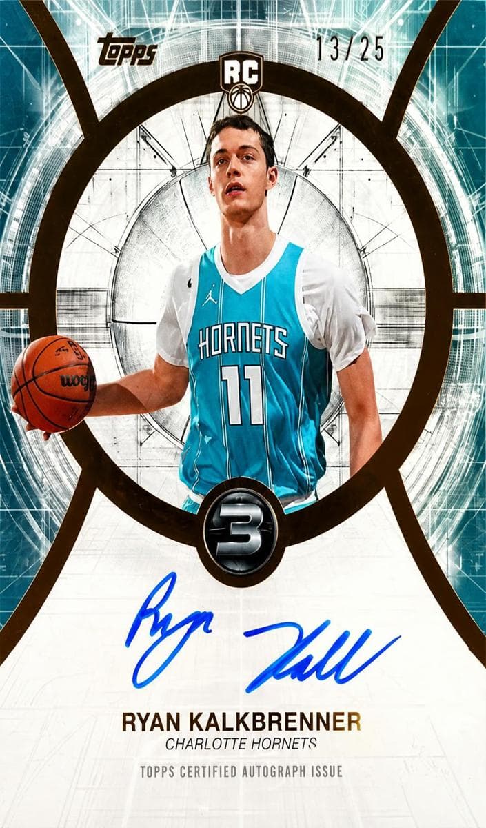 Ryan Kalkbrenner 2025 topps Topps 3