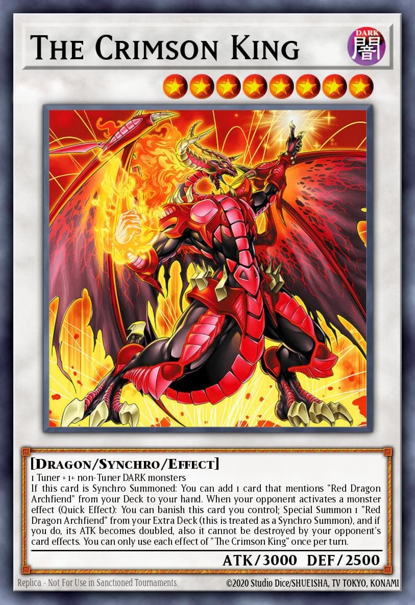 The Crimson King 2026 Yu-Gi-Oh! Blazing Dominion