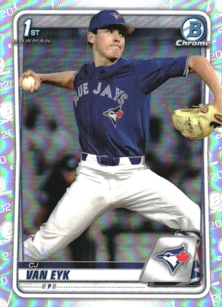 CJ Van Eyk 2020 bowman Bowman Draft