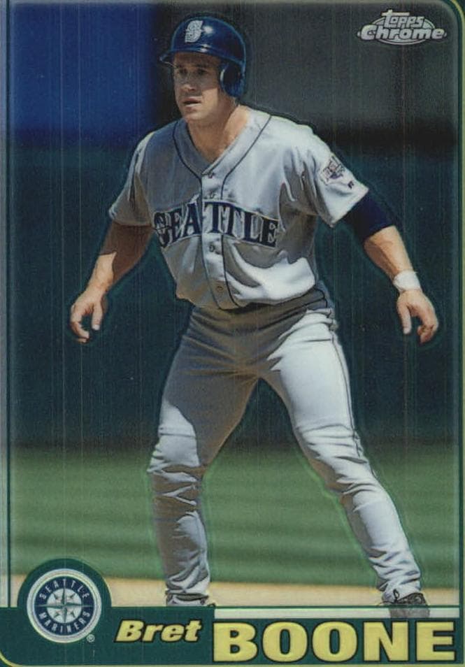 Bret Boone 2001 topps Topps Traded & Rookies