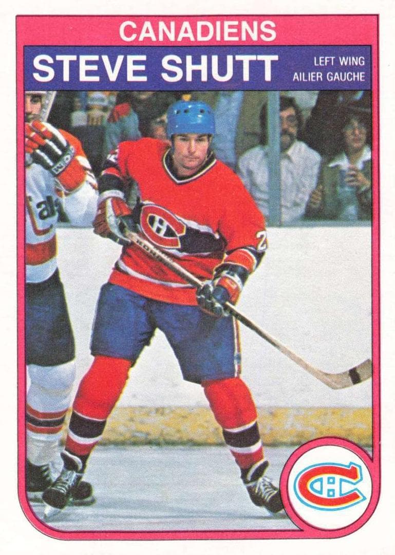 Steve Shutt 1982 topps O-Pee-Chee