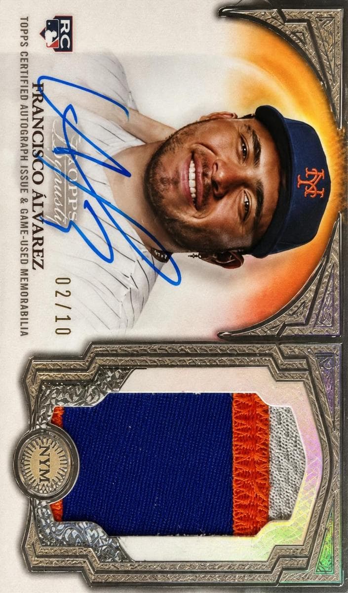 Francisco Alvarez 2023 topps Topps Dynasty