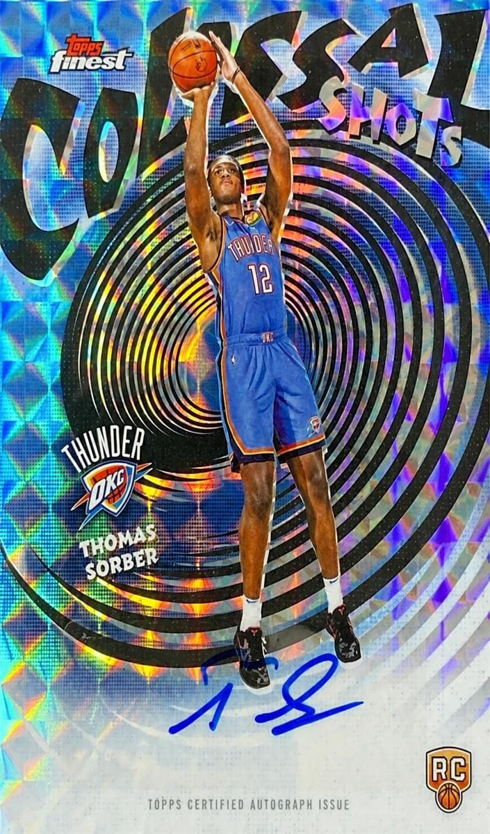 Thomas Sorber 2025 topps Topps Finest