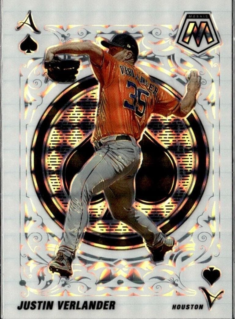 Justin Verlander 2022 panini Panini Mosaic