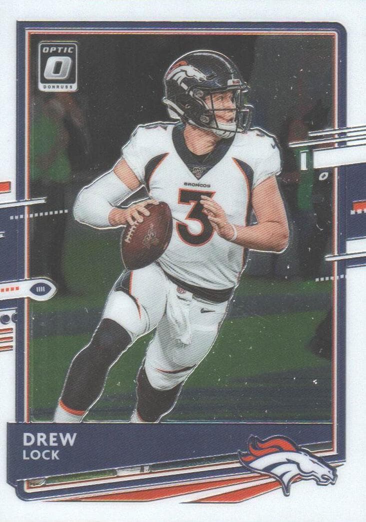 Drew Lock 2020 panini Donruss Optic