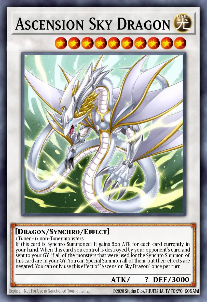 Ascension Sky Dragon 2018 Yu-Gi-Oh!