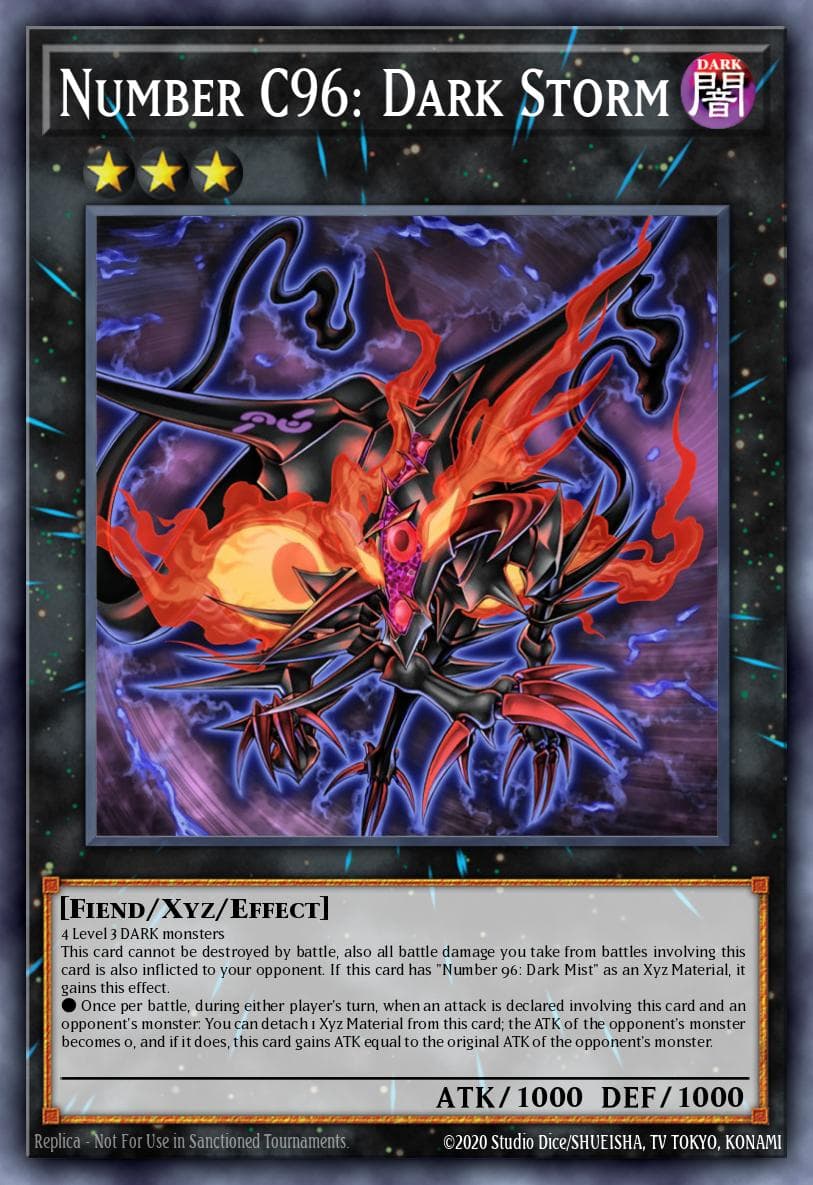 Number C96: Dark Storm 2013 Yu-Gi-Oh! Shadow Specters