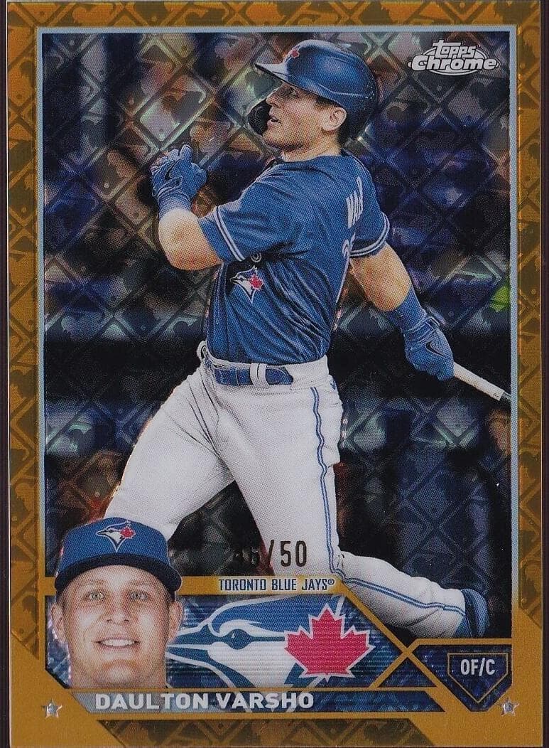 Xander Bogaerts 2023 topps Topps Chrome Logofractor Edition