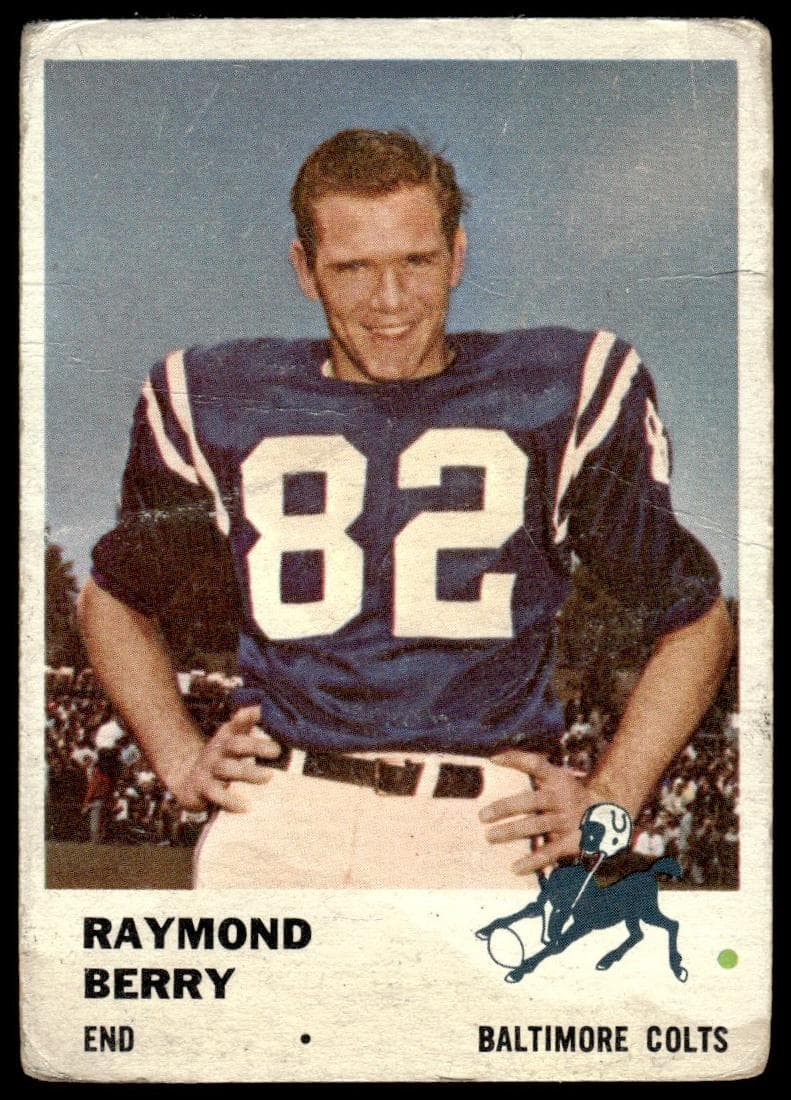Raymond Berry 1961 fleer Fleer