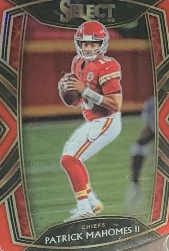 Football Patrick Mahomes 2020 Panini Select 2020 Panini Select
