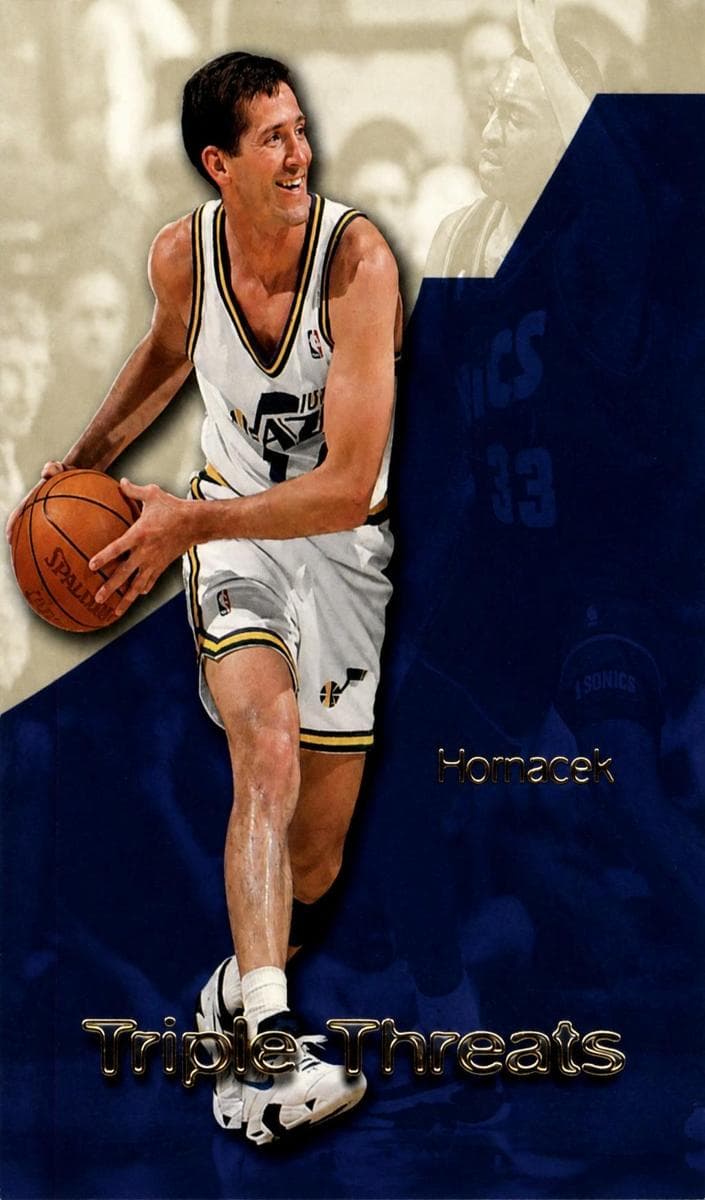 Jeff Hornacek 1996 fleer SkyBox Premium