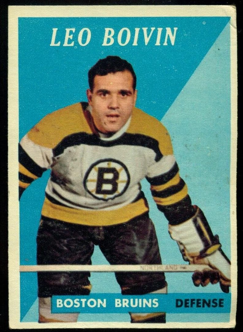Leo Boivin 1958 topps Topps