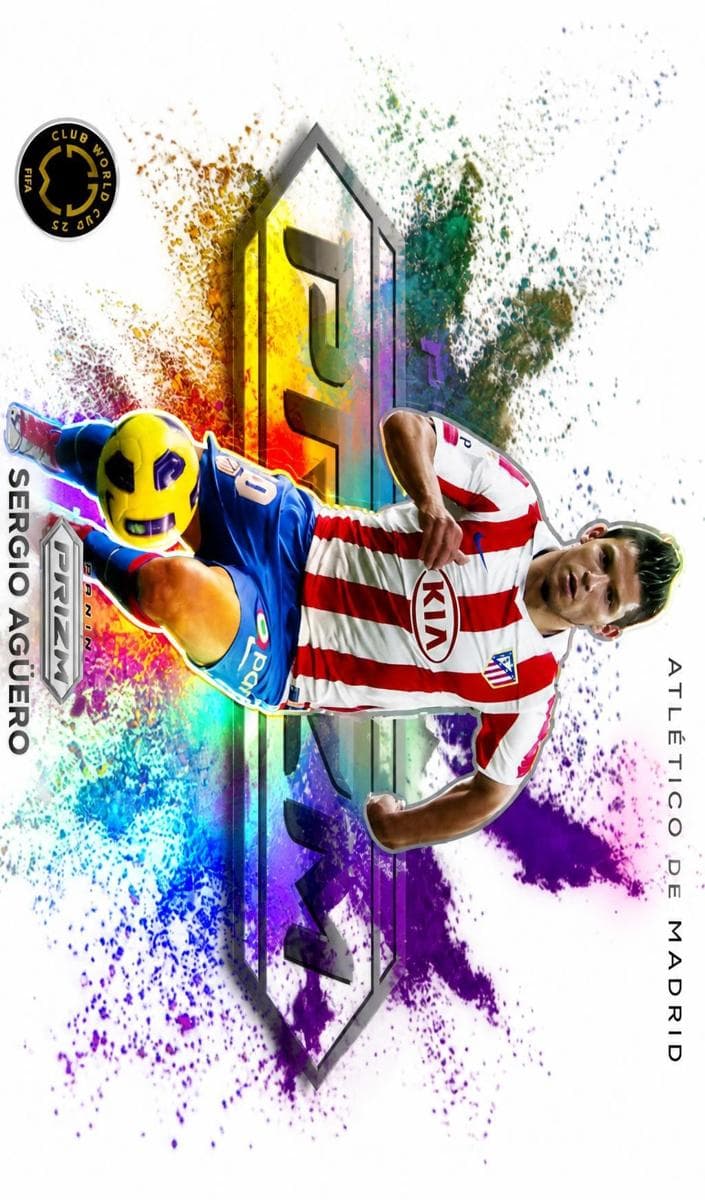 Sergio Aguero trading card