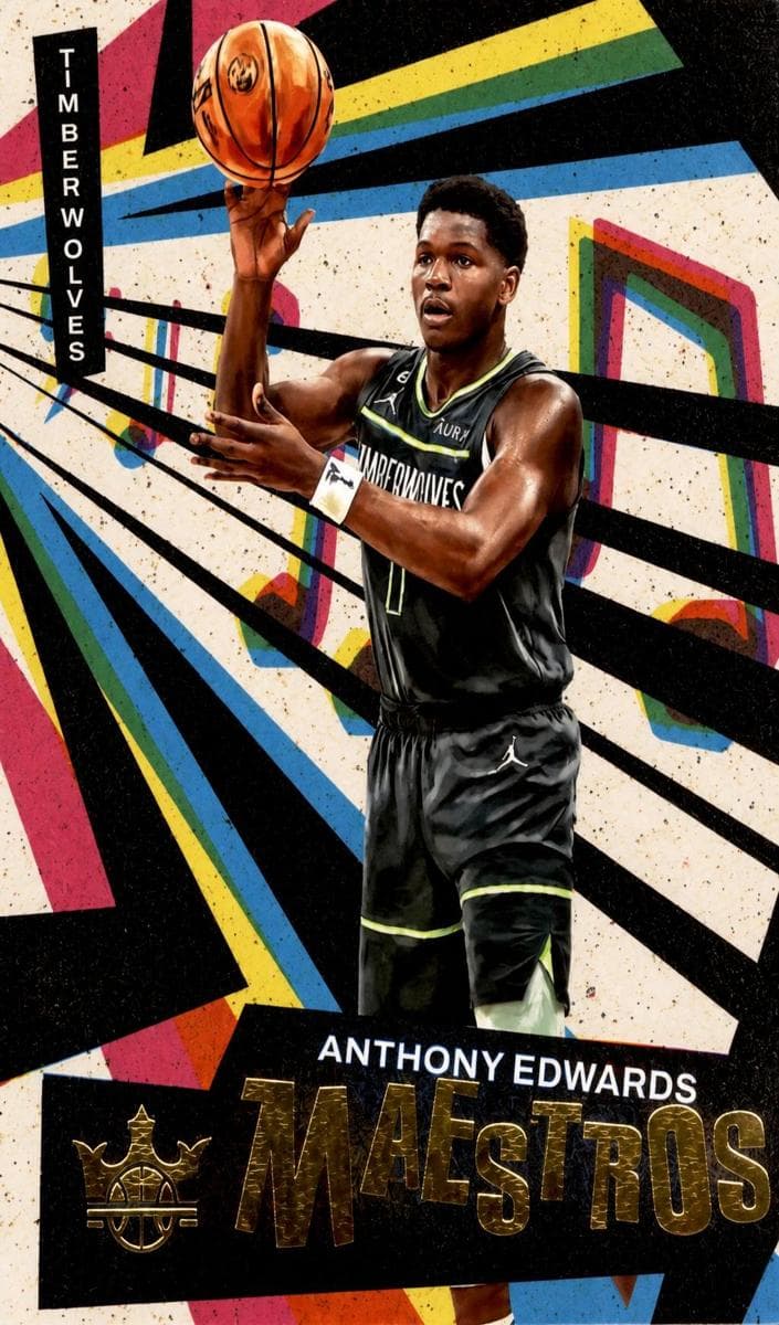 Anthony Edwards 2022 panini Panini Court Kings