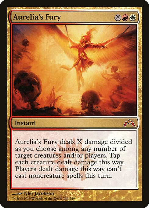 Aurelia's Fury 2013 Magic: The Gathering Gatecrash Foil