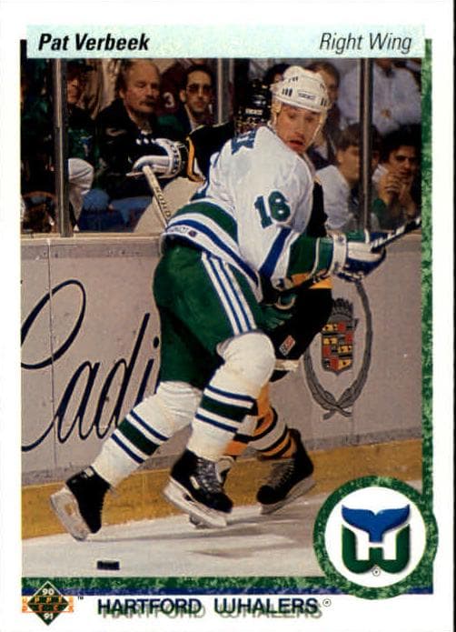 Pat Verbeek 1990 upper-deck Upper Deck