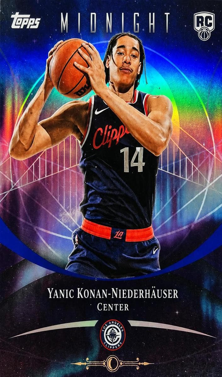Yanic Konan-Niederhäuser 2025 topps Topps Chrome Cactus Jack