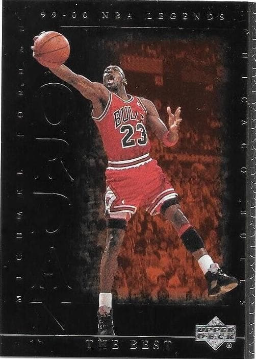 Michael Jordan 1999 upper-deck Legends