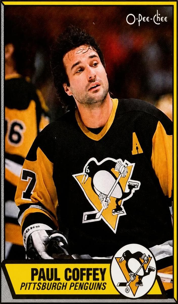 Paul Coffey 1989 topps O-Pee-Chee