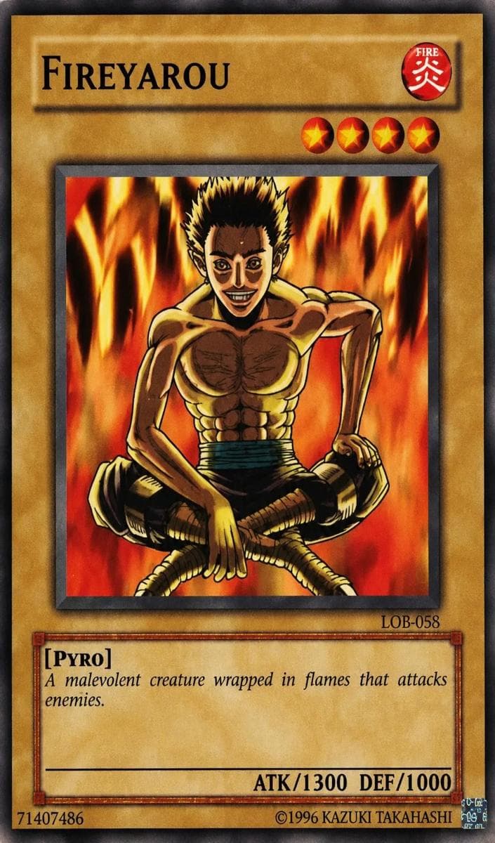 Fireyarou 2002 Yu-Gi-Oh!