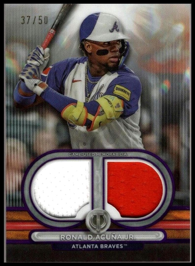 Ronald Acuña Jr. 2024 topps Topps Tribute